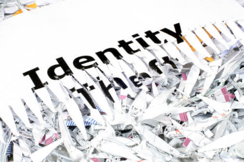 identity theft - shredding